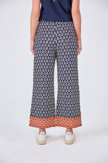 Lieblingsstück Gemusterte Hose Mit Bordüre