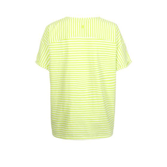 Lieblingsstück Halbarm T-Shirt Mit Streifen Lime