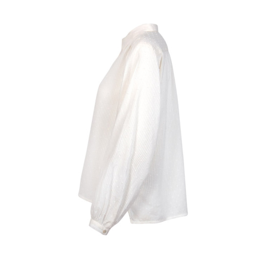 Lieblingsstück Hemdkragenbluse Mit Pünktchen-Optik