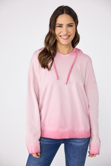 Lieblingsstück Kapuzen-Sweatshirt Mit V-Ausschnitt