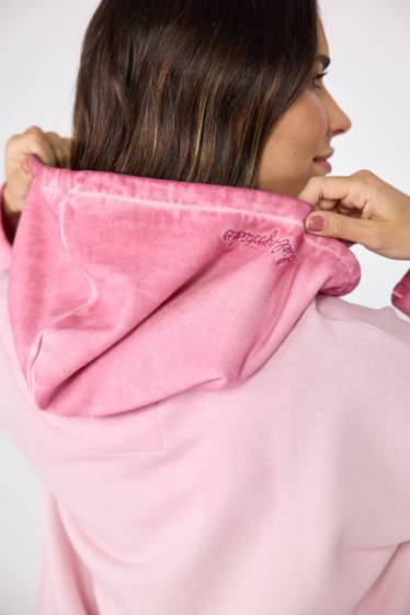 Lieblingsstück Kapuzen-Sweatshirt Mit V-Ausschnitt