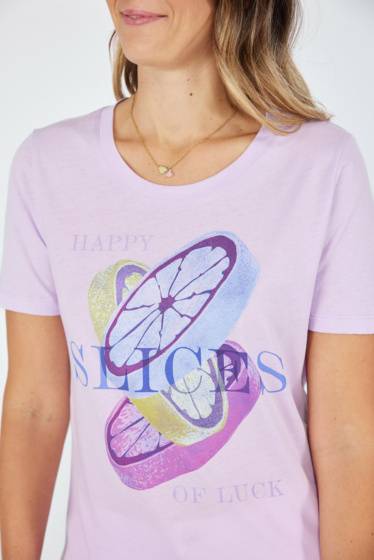 Lieblingsstück Kurzarm T-Shirt Lemon Slices