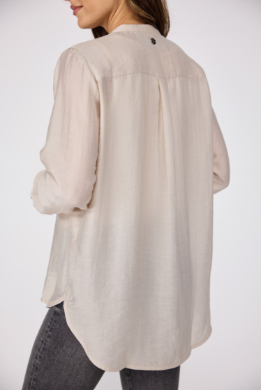 Lieblingsstück Langarm-Bluse Mit Knopfleiste