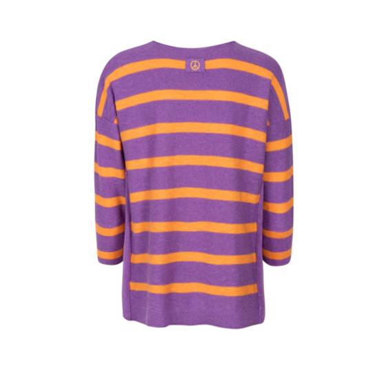 Lieblingsstück Pullover Brusttasche Und Streifen