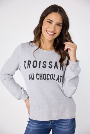 Lieblingsstück Pullover "Croissant Au Chocolat"