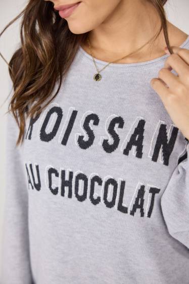 Lieblingsstück Pullover "Croissant Au Chocolat"