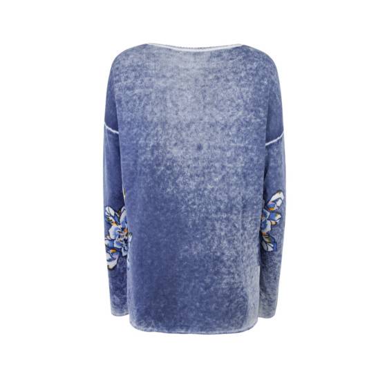 Lieblingsstück Pullover Insideout-Blumenprint