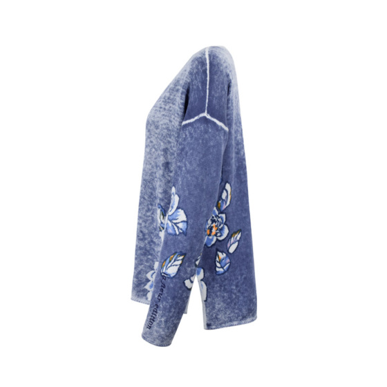 Lieblingsstück Pullover Insideout-Blumenprint