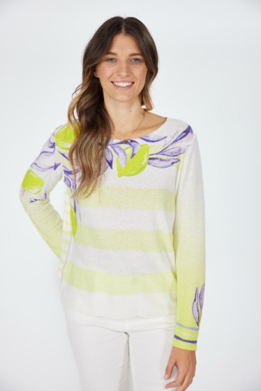 Lieblingsstück Pullover Mit Inside Out Lemon Print