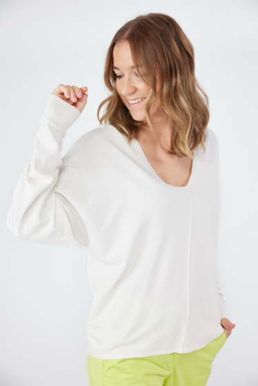 Lieblingsstück Pullover Mit Mittelnaht Und Cut Out
