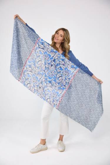 Lieblingsstück Schal Dreigeteilt Bedruckt