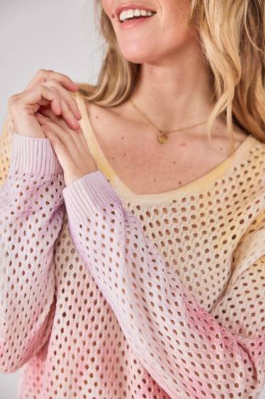 Lieblingsstück Sommerpullover Lochstick