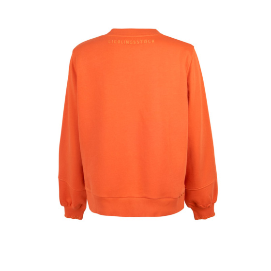 Lieblingsstück Sweatshirt Mit Peace Stickerei