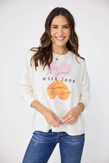 Lieblingsstück Sweatshirt Mit Süßem Frontmotiv