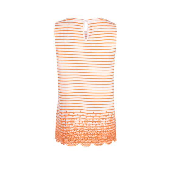 Lieblingsstück Top Mit Streifen Und Stickerei