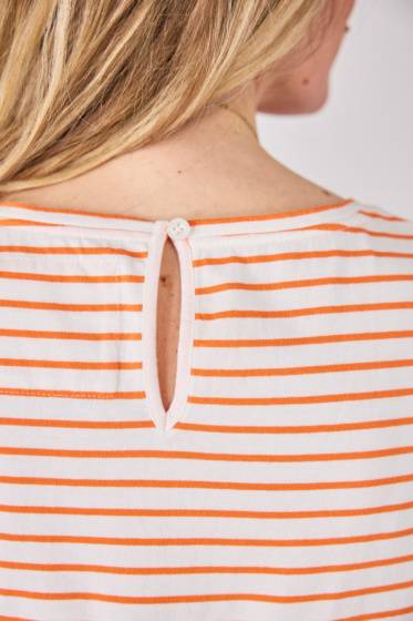 Lieblingsstück Top Mit Streifen Und Stickerei