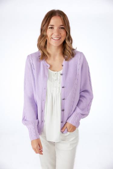 Lieblingsstück Trachtenjacke Mit Strickmuster-Mix