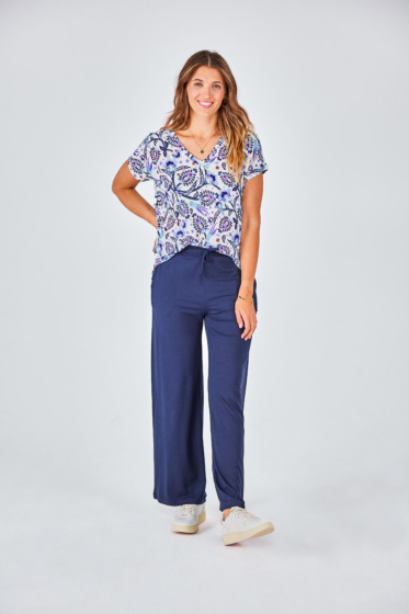 Lieblingsstück Weite Jerseyhose Mit Taschen