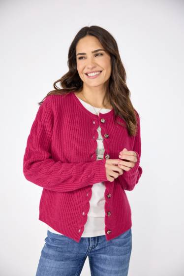 Lieblingsstück Zopfstruktur-Jäckchen