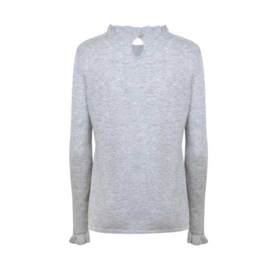 Lieblingsstück Pullover Mit Rüschen-Details Am Ausschnitt