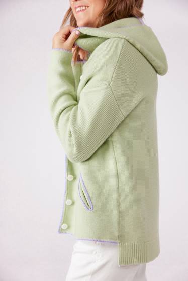 Lieblingsstück Trachtenjacke Mit Kapuze Und Rippensaum Hinten