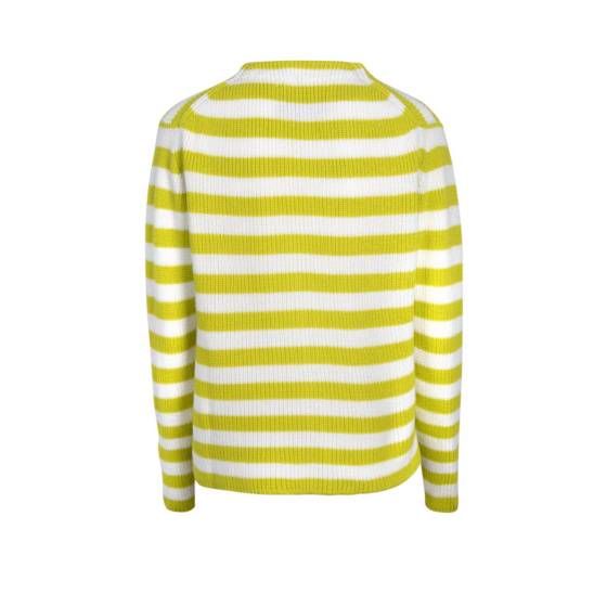 Lieblingsstück V-Ausschnitt Jacke Mit Streifen Lime