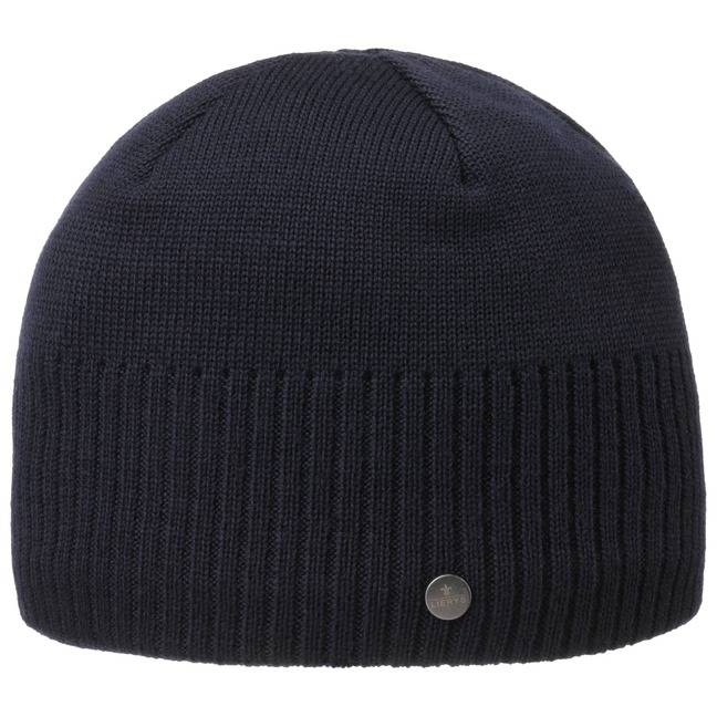 Lierys Fine Rip Merino Beaniemütze
