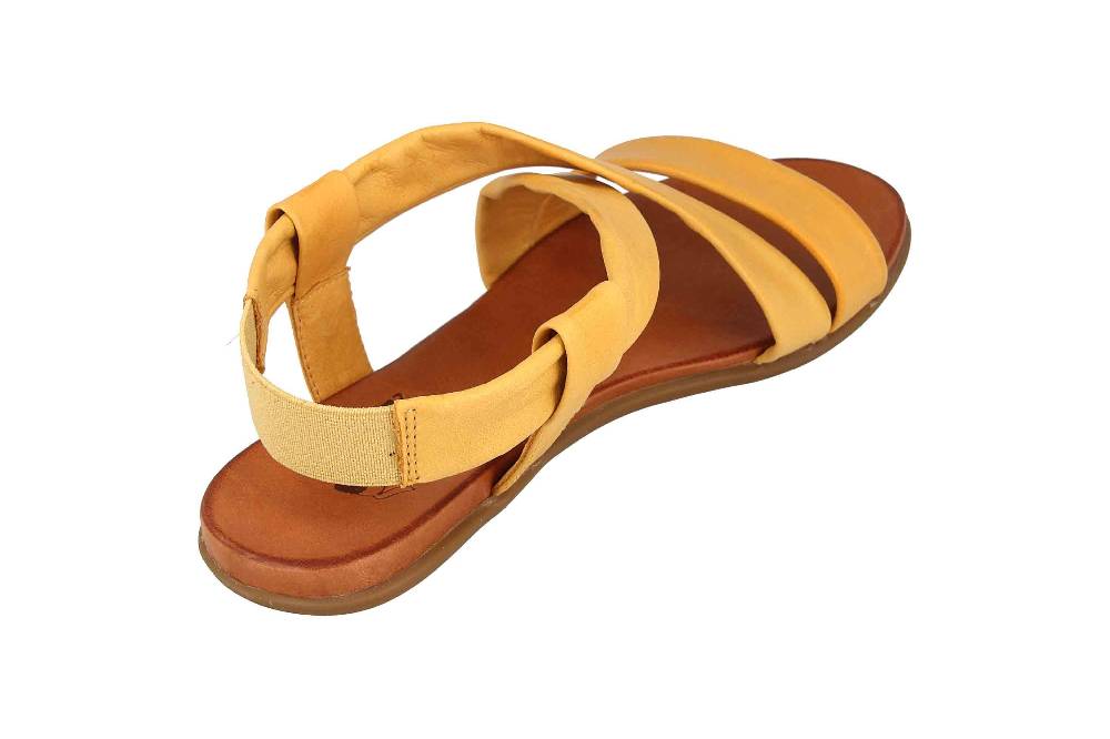 2GO Fashion Sandalen In Übergrößen Gelb 8003-802-6 Große Damenschuhe