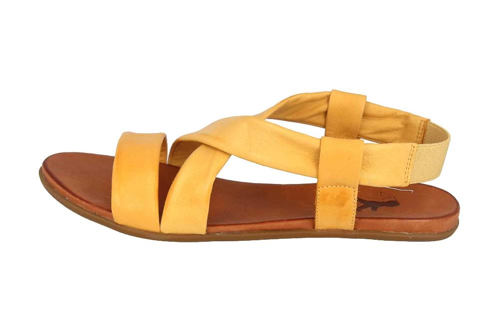 2GO Fashion Sandalen in Übergrößen gelb 8003-802-6 große Damenschuhe
