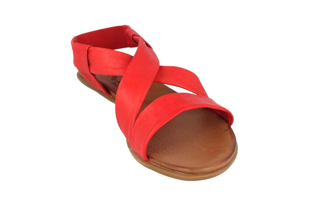 2GO Fashion Sandalen In Übergrößen Rot 8003-802-5 Große Damenschuhe
