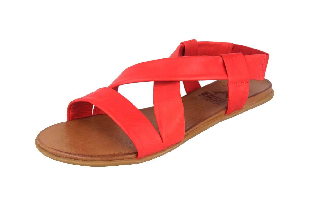 2GO Fashion Sandalen In Übergrößen Rot 8003-802-5 Große Damenschuhe