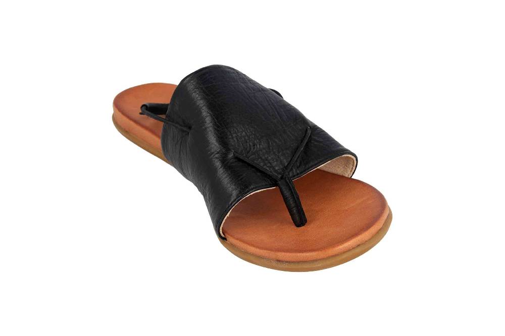 2GO Fashion Sandalen In Übergrößen Schwarz 8003-801-9 Große Damenschuhe