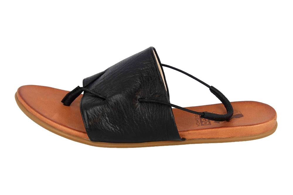 2GO Fashion Sandalen in Übergrößen Schwarz 8003-801-9 große Damenschuhe