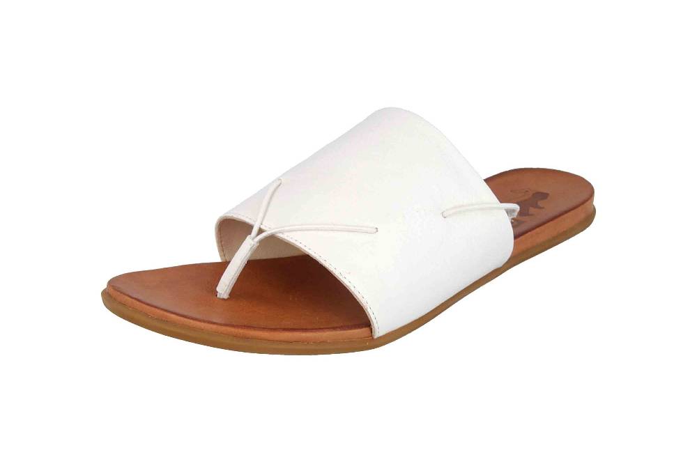 2GO Fashion Sandalen In Übergrößen Weiß 8003-801-1 Große Damenschuhe