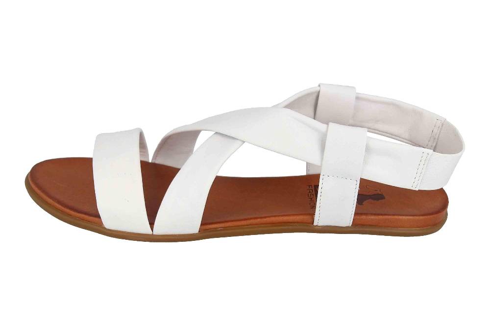 2GO Fashion Sandalen in Übergrößen weiß 8003-802-1 große Damenschuhe