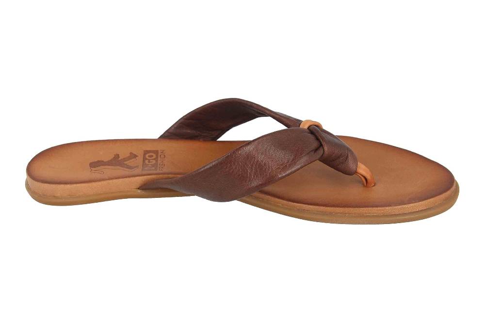 2GO Fashion Zehentrenner In Übergrößen Braun 8003-702-32 Große Damenschuhe