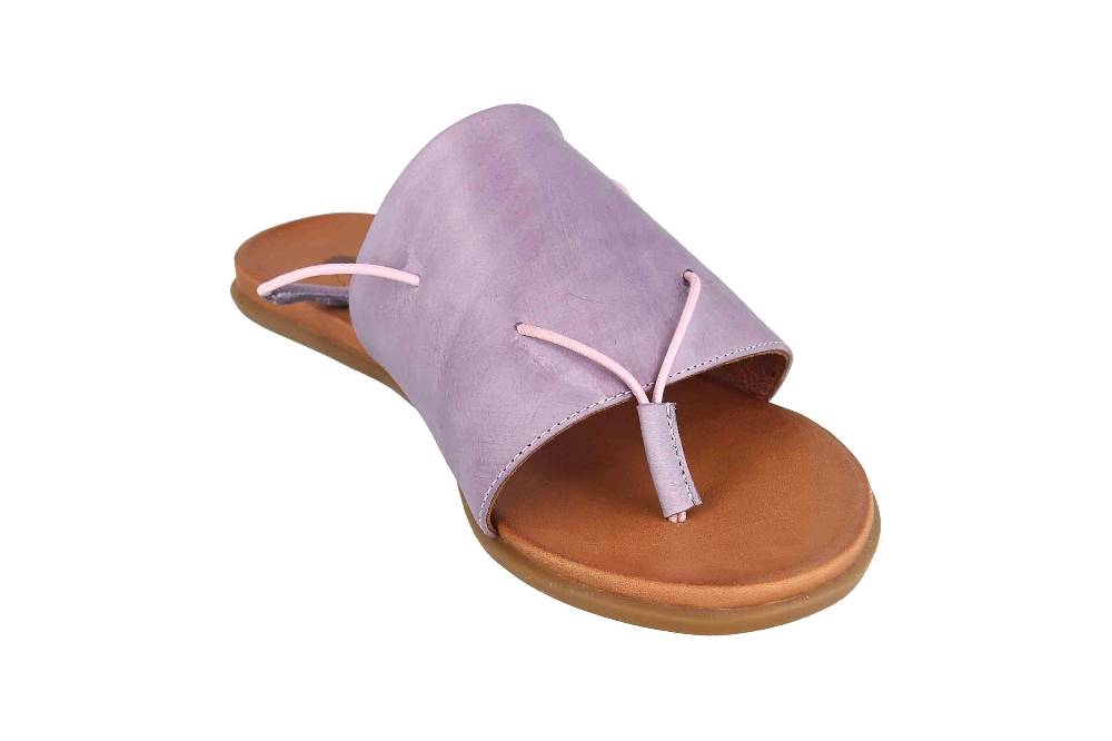 2GO Fashion Zehentrenner In Übergrößen Lila 8003-801-877 Große Damenschuhe