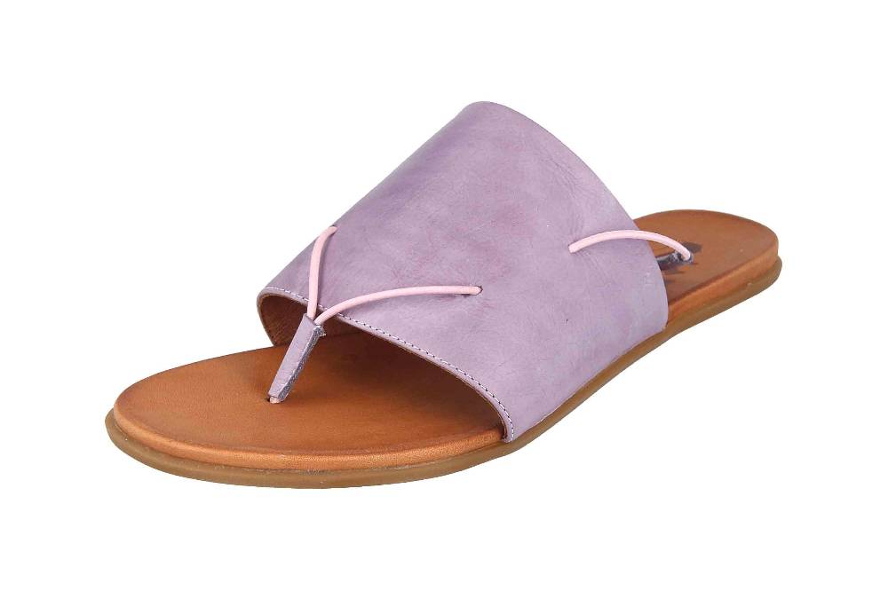 2GO Fashion Zehentrenner In Übergrößen Lila 8003-801-877 Große Damenschuhe