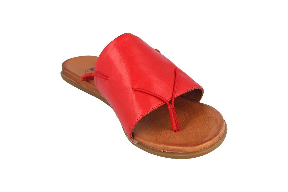 2GO Fashion Zehentrenner In Übergrößen Rot 8003-801-5 Große Damenschuhe