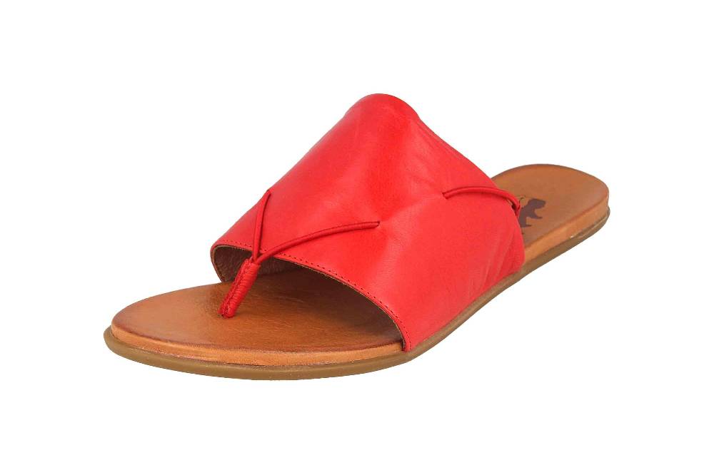 2GO Fashion Zehentrenner In Übergrößen Rot 8003-801-5 Große Damenschuhe