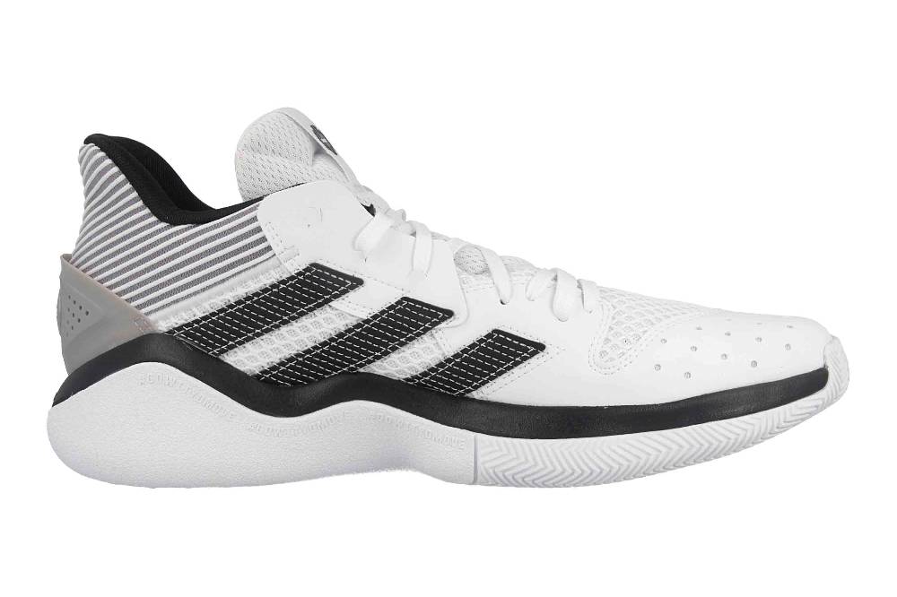 Adidas Harden Stepback Sportschuhe In Übergrößen Weiß EH1942 Große Herrenschuhe