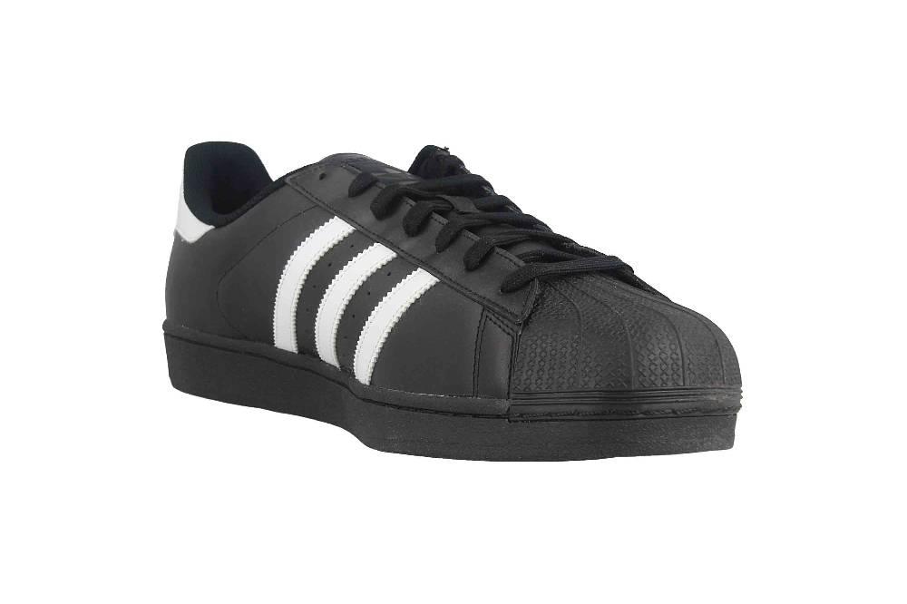 Adidas Originals Superstar Foundation Sneaker In Übergrößen Schwarz CI7673 Große Herrenschuhe