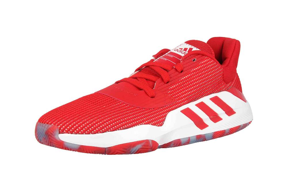Adidas Pro Bounce 2019 Low Sportschuhe In Übergrößen Rot EF9841 Große Herrenschuhe