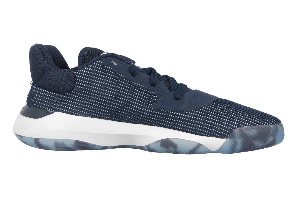 Adidas Pro Bounce 2019 Low Sportschuhe In Übergrößen Blau EF9840 Große Herrenschuhe