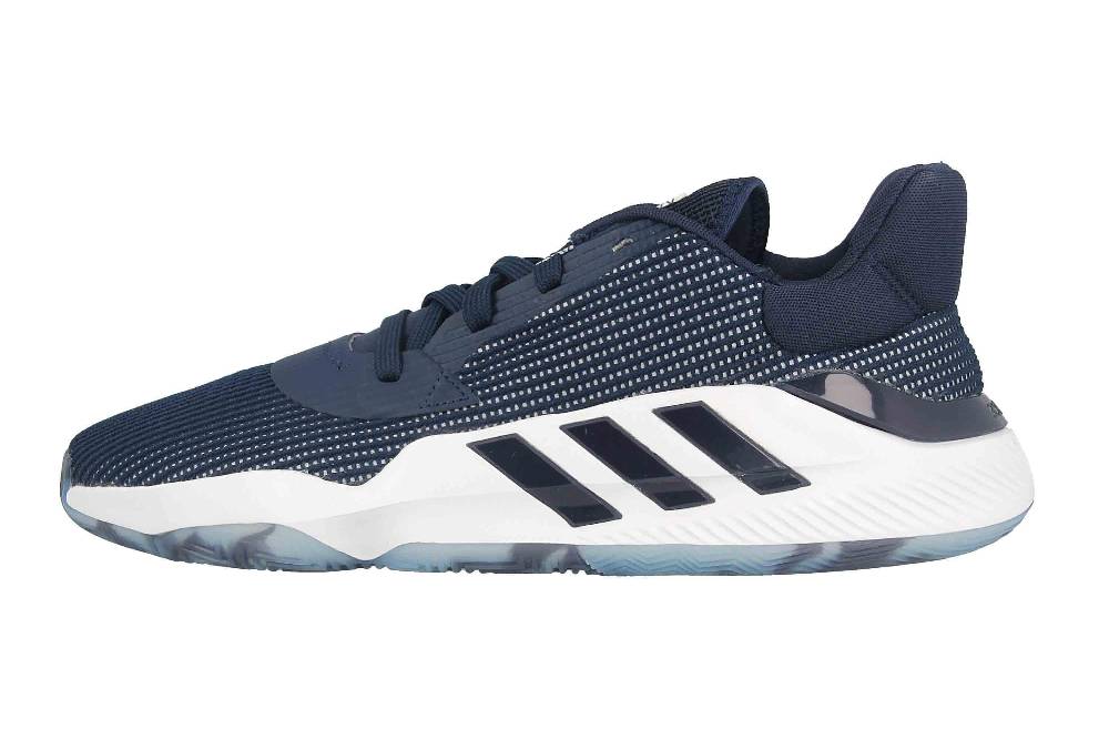 adidas Pro Bounce 2019 Low Sportschuhe in Übergrößen Blau EF9840 große Herrenschuhe
