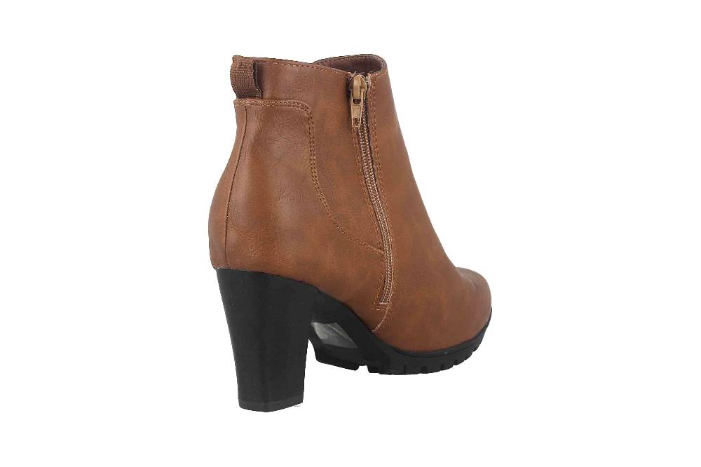 Ambellis Stiefeletten In Übergrößen Braun AB1786091AH-A-17 Große Damenschuhe