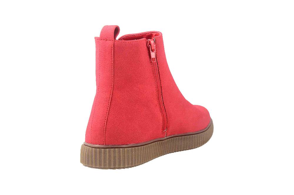 Ambellis Stiefeletten In Übergrößen Rot AB2416065H-A-13 Große Damenschuhe