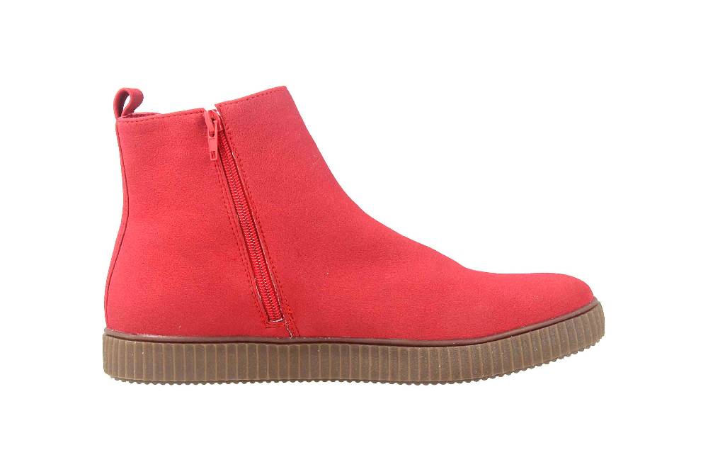 Ambellis Stiefeletten In Übergrößen Rot AB2416065H-A-13 Große Damenschuhe