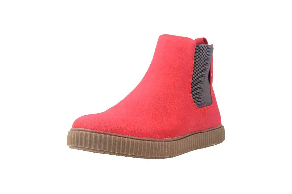 Ambellis Stiefeletten In Übergrößen Rot AB2416065H-A-13 Große Damenschuhe