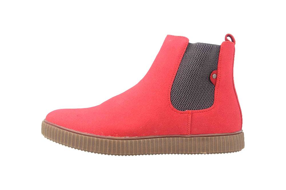 ambellis Stiefeletten in Übergrößen Rot AB2416065H-A-13 große Damenschuhe